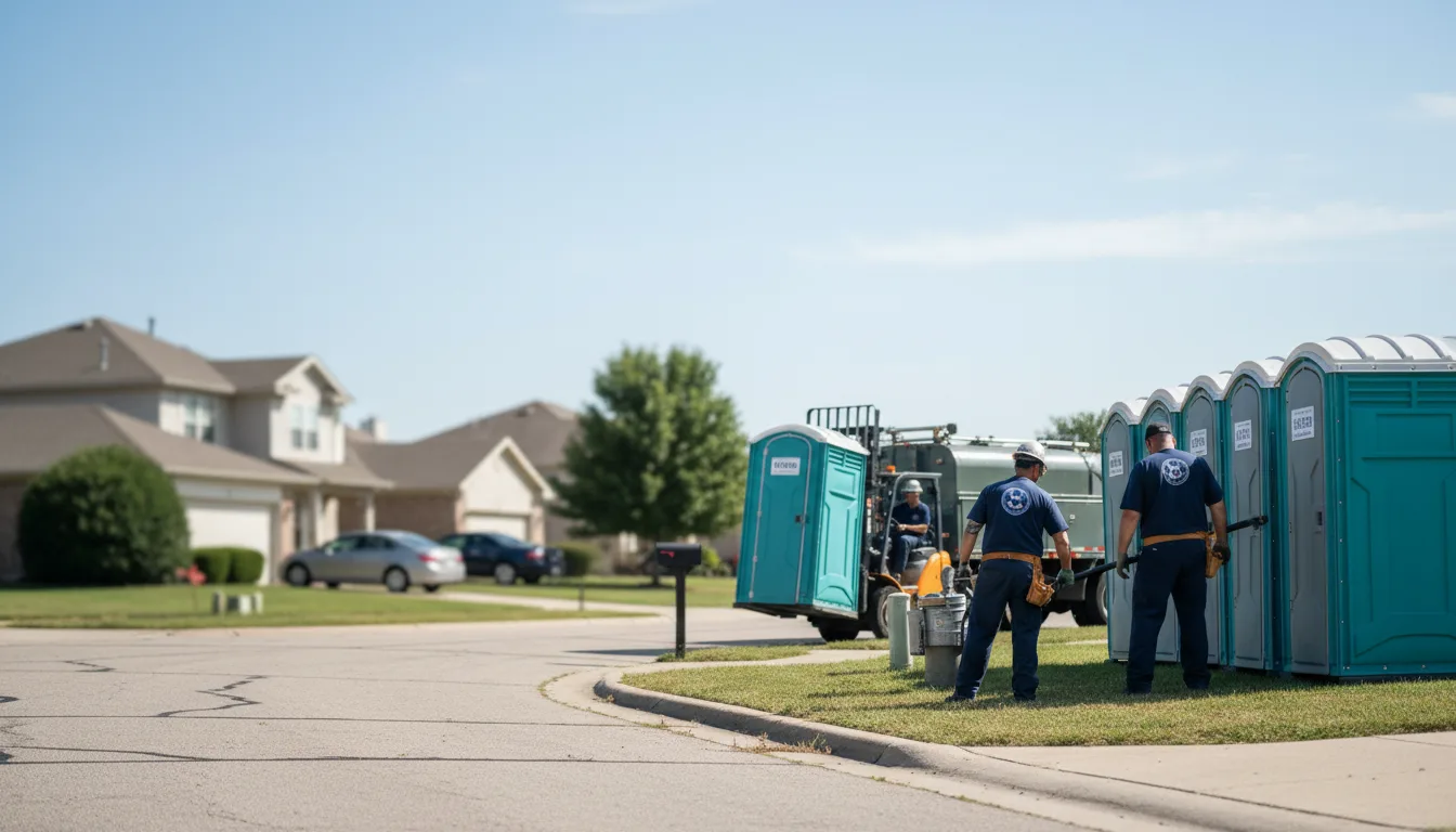 Porta Potty Rental in Constantine, MI near me